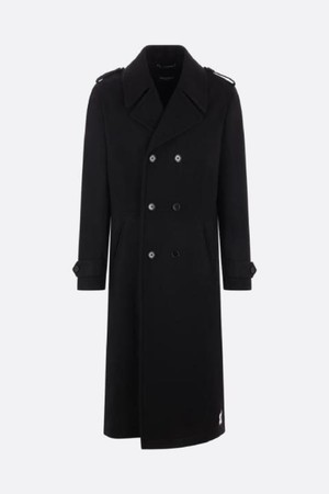 돌체앤가바나 남성 코트 double breasted wool and cashmere blend coat NB26