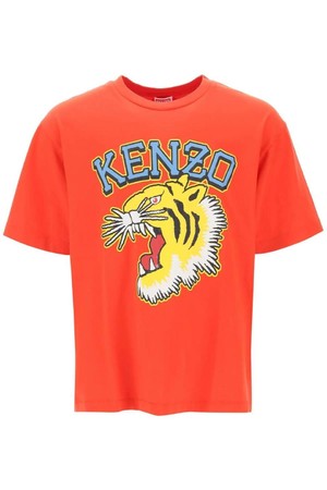 겐조 남성 티셔츠 tiger varsity jungle oversized tee NB02