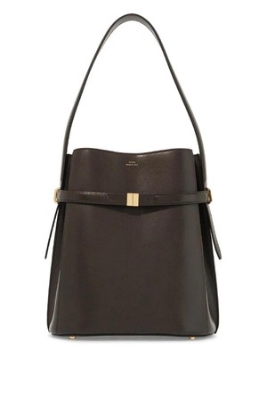 토템 여성 숄더백 smooth leather bucket bag with belt detail NB02