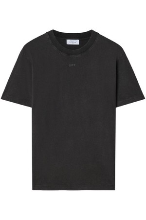 오프화이트 남성 티셔츠 LOGO COTTON T SHIRT NB30