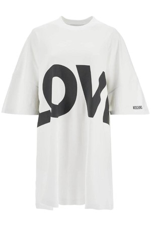 모스키노 여성 원피스 love t shirt dress out NB02