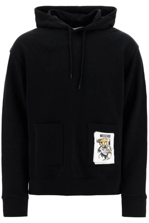 모스키노 남성 맨투맨 후드 hooded teddy bear sweatshirt NB02