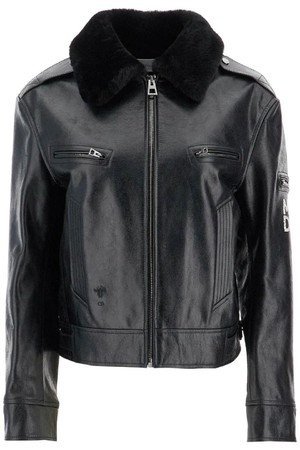 디올 여성 레더 자켓 miss dior leather jacket NB02