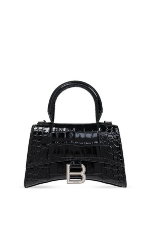 발렌시아가 여성 숄더백 HOURGLASS XS LEATHER HANDBAG NB30