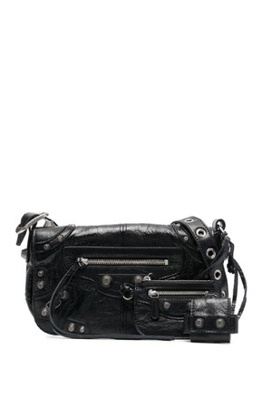 발렌시아가 남성 메신저백 LE CAGOLE MEDIUM LEATHER CROSSBODY BAG NB30