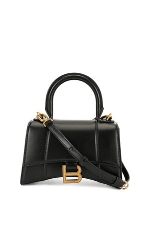 발렌시아가 여성 숄더백 HOURGLASS XS LEATHER HANDBAG NB30