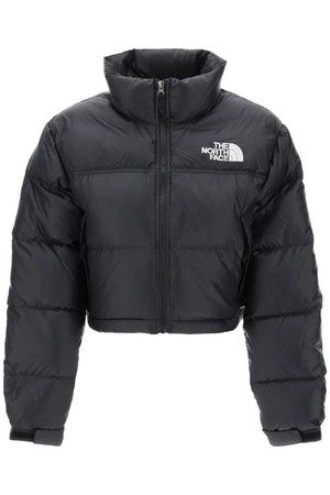 더 노스페이스 여성 패딩 cropped nuptse NB02