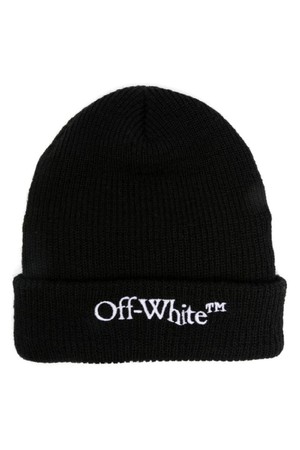 오프화이트 남성 모자 BOOKISH WOOL BEANIE NB30