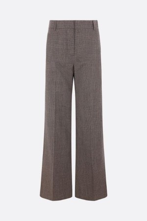 스텔라 맥카트니 여성 바지 check wool bootcut trousers NB26