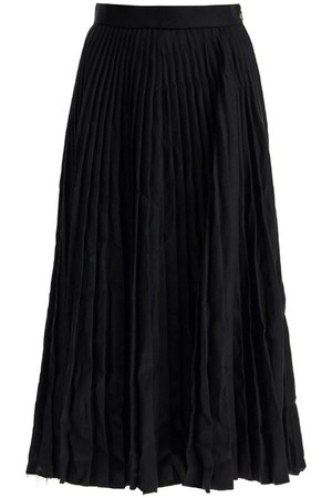 발렌시아가 여성 스커트 pleated skirt with crink NB02