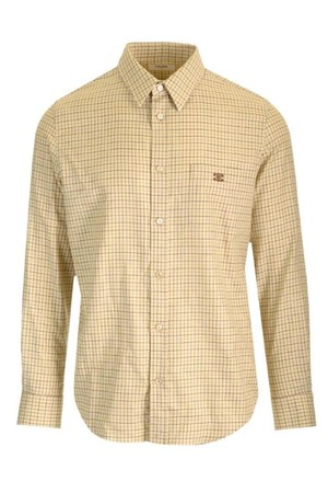 셀린느 남성 셔츠 LOOSE CHECKED COTTON SHIRT NB19