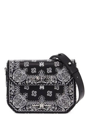 아미리 남성 메신저백 bandana embroidered crossbody bag with shoulder NB02