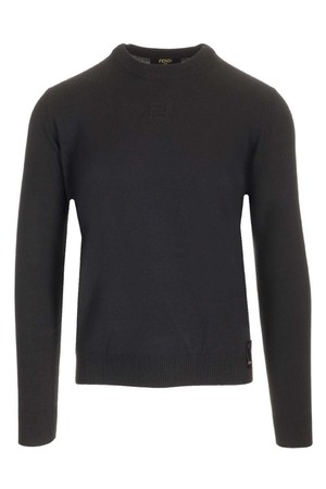 펜디 남성 스웨터 Crewneck sweater in merino wool NB19