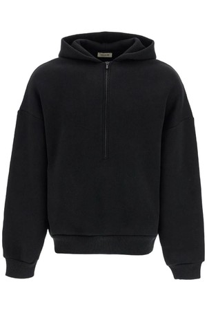 피어오브갓 남성 맨투맨 후드 hooded sweatshirt with half zip NB02