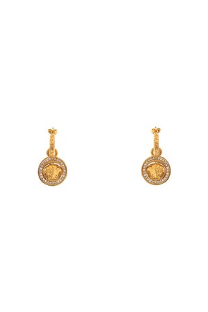 베르사체 여성 귀걸이  greek medusa earrings with cr NB02