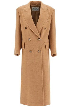 막스마라 여성 코트 camel double breasted coat NB02