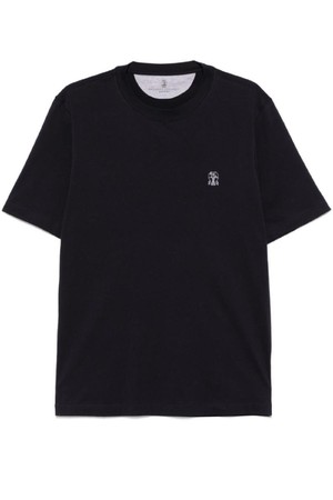 브루넬로 쿠치넬리 남성 티셔츠 LOGO COTTON T SHIRT NB30