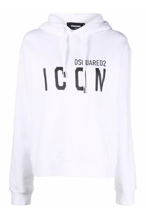 디스퀘어드2 여성 맨투맨 후드 ICON COTTON HOODIE NB30