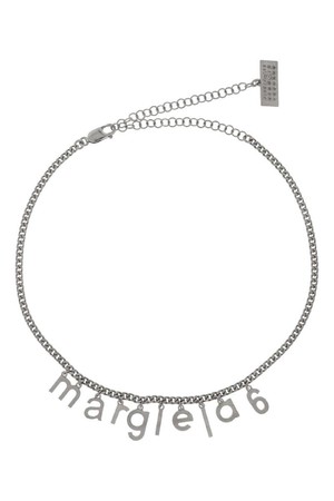 엠엠식스 메종마르지엘라 여성 목걸이 PENDANT LOGO NECKLACE NB30