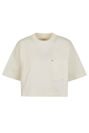 보테가 베네타 여성 티셔츠 CROPPED COTTON T SHIRT NB30