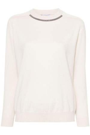 브루넬로 쿠치넬리 여성 니트 스웨터 CASHMERE CREWNECK SWEATER NB30