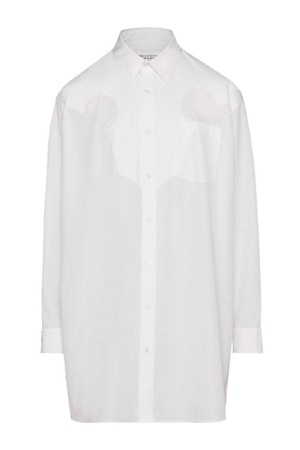 메종마르지엘라 여성 셔츠 블라우스 OVERSIZED COTTON SHIRT NB30