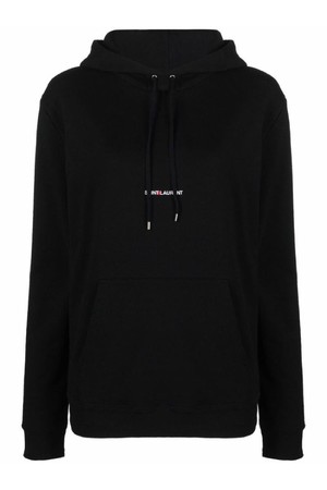 생로랑 여성 맨투맨 후드 LOGO COTTON HOODIE NB30