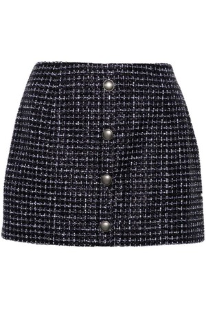 알렉산드라리치 여성 스커트 SEQUIN CHECKED TWEED MINI SKIRT NB30