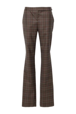 스텔라 맥카트니 여성 바지 CHECK WOOL TROUSERS NB30