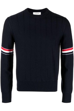 톰브라운 남성 스웨터 RWB WOOL CREWNECK JUMPER NB30