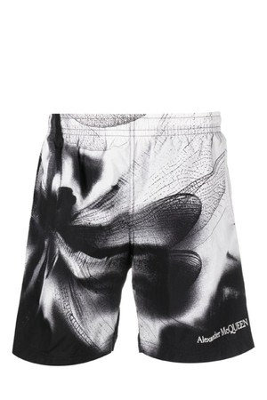 알렉산더 맥퀸 남성 수영복 DRAGONFLY PRINT SWIM SHORTS NB30