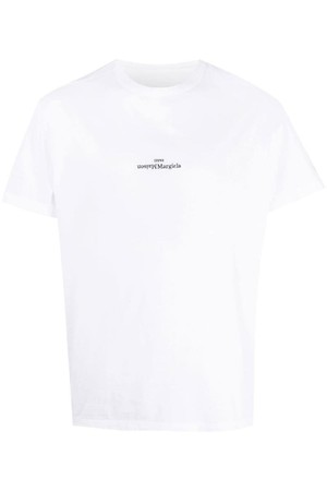 메종마르지엘라 남성 티셔츠 LOGO COTTON T SHIRT NB30