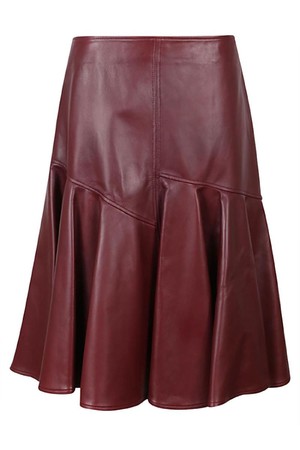 보테가 베네타 여성 스커트 LEAHTER A LINE SKIRT NB30