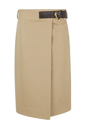 보테가 베네타 여성 스커트 COTTON MIDI SKIRT NB30