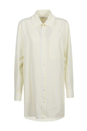 보테가 베네타 여성 셔츠 블라우스 STRIPED LINEN SHIRT NB30