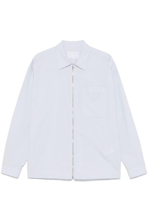 프라다 남성 셔츠 ZIPPED COTTON SHIRT NB30