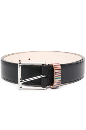 폴스미스 남성 벨트 SIGNATURE STRIPE LEATHER BELT NB30