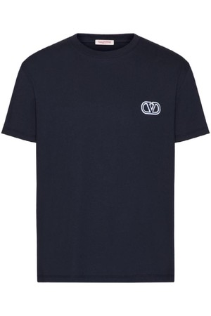 발렌티노 남성 티셔츠 VLOGO SIGNATURE COTTON T SHIRT NB30