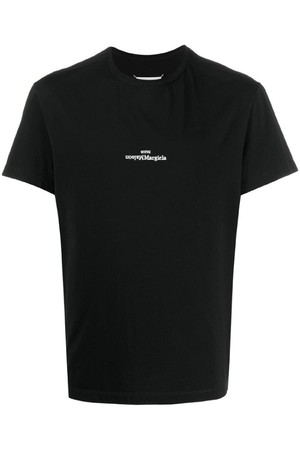 메종마르지엘라 남성 티셔츠 LOGO COTTON T SHIRT NB30