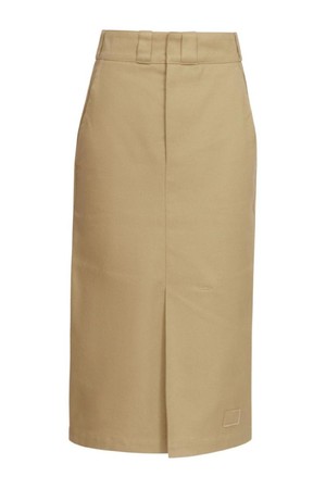 메종마르지엘라 여성 스커트 COTTON BLEND MIDI SKIRT NB30