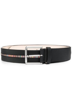 폴스미스 남성 벨트 SIGNATURE STRIPE LEATHER BELT NB30