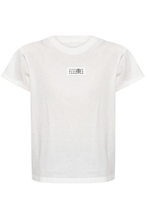 엠엠식스 메종마르지엘라 여성 티셔츠 LOGO COTTON T SHIRT NB30