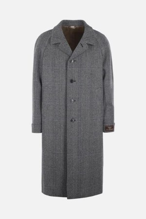 구찌 남성 코트 single breasted wool and cashmere blend coat NB26