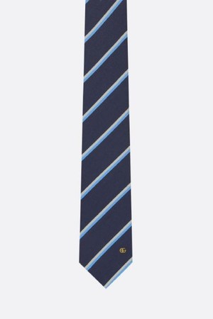 구찌 남성 넥타이 silk jacquard tie NB26