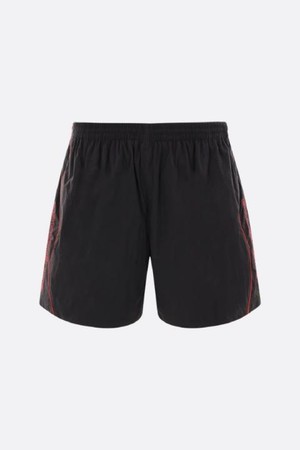 발렌시아가 남성 반바지 logo embroidered nylon track shorts NB26