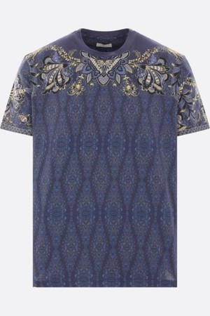 에트로 남성 티셔츠 Paisley print cotton t shirt NB26