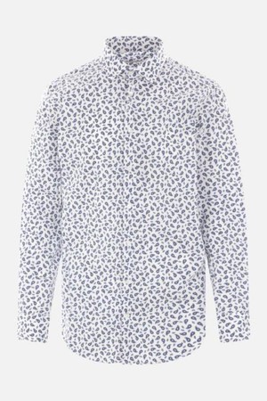 에트로 남성 셔츠 Paisley printed poplin shirt NB26