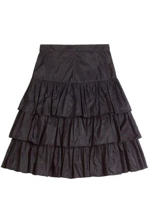 발렌티노 여성 스커트 TAFFETAS MIDI SKIRT NB30