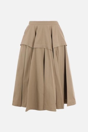 보테가 베네타 여성 스커트 poplin round skirt NB26