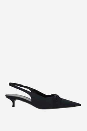 발렌시아가 여성 슬링백 Knife Bow spandex slingbacks NB26